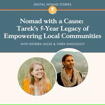 Flyer About Podcast Nomads With A Causes